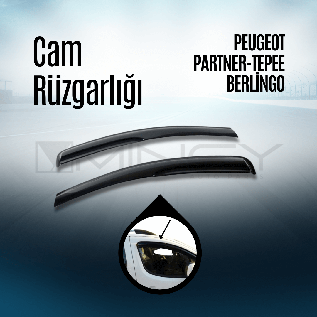 Cam Rüzgarlığı Peugeot Partner Tepee Berlingo